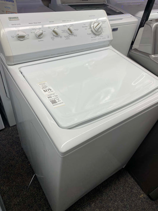 TEM #W448 kenmore  top load washer machine  super capacity 27