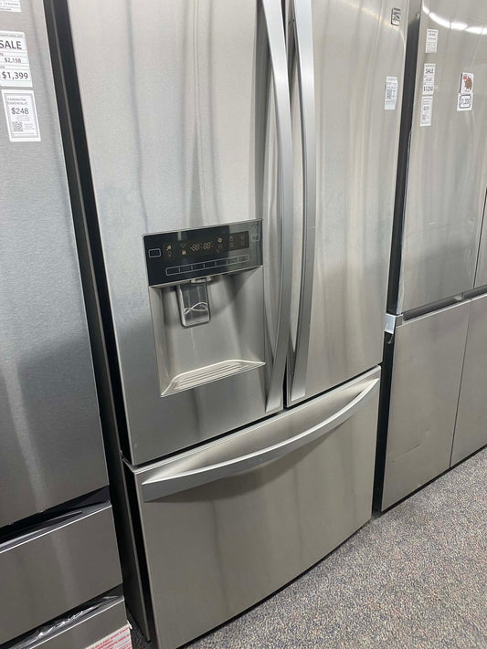 Item: #RF13A Kenmore French door refrigerator stainless steel w/water ice dispenser 36 in.