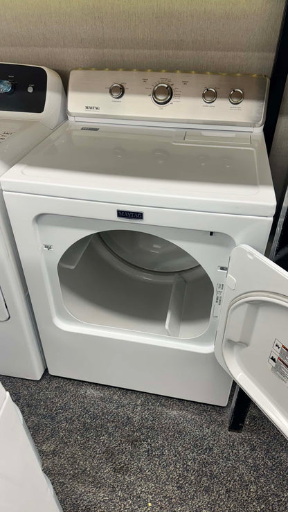 Maytag electric dryer large capacity 29 inch w commercial technology