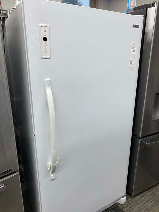 ITEM: #RF109 Kenmore Upright freezer 32” in white