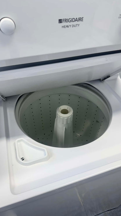 Frigidaire heavy duty electric stackable unit washer and dryer