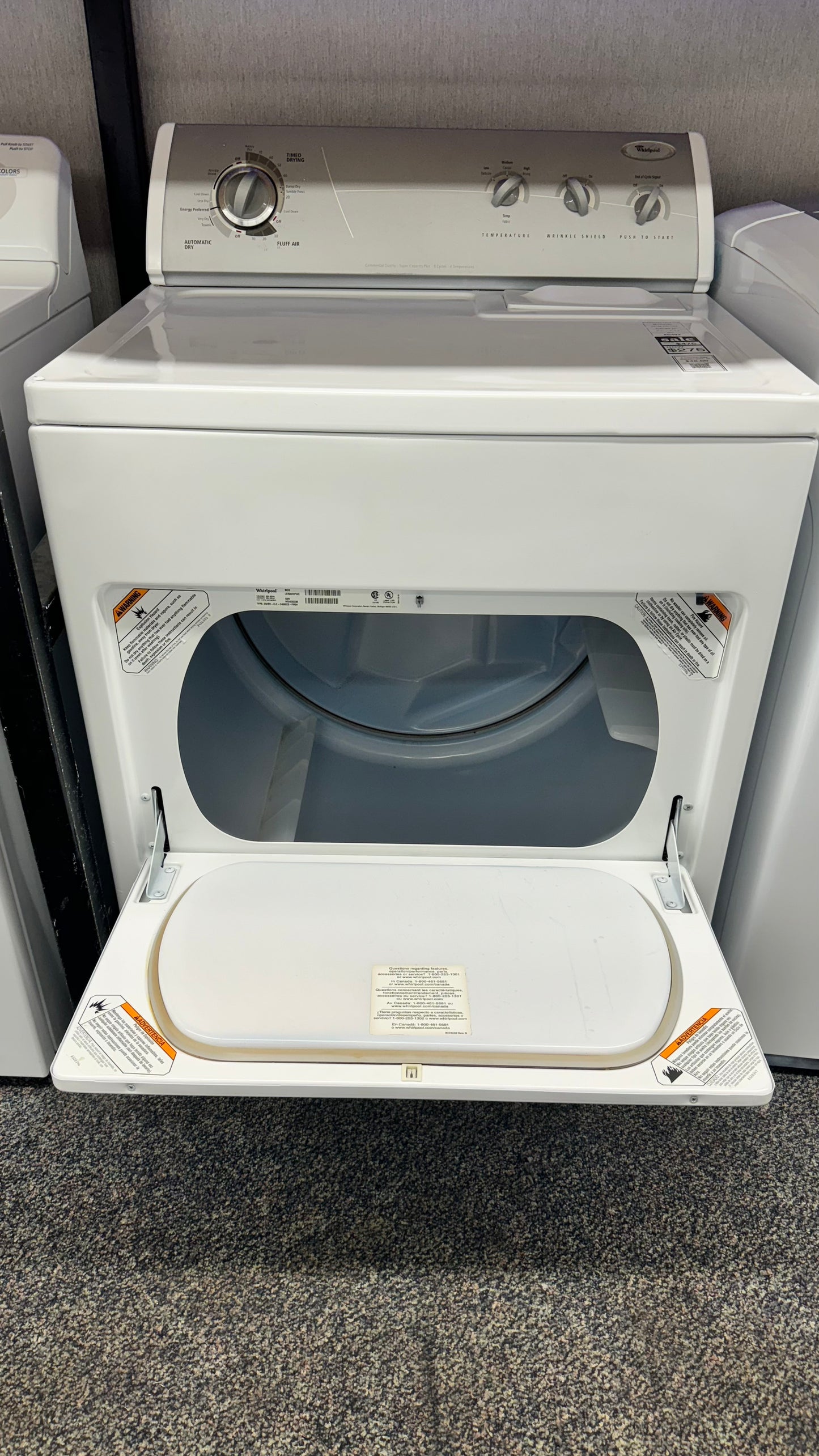 Whirpool electric dryer commercial quality 29 inch