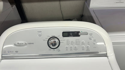 Whirlpool cabrio washer top load WM418